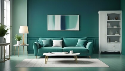 Photo modern style interior room 3d illustration,Premium Living Room Design Modern Luxury Interiors