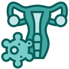 Cervical Cancer Icon