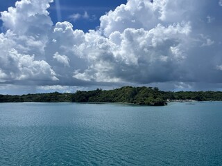 clouds over the lake okinawa