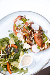 food, bread, eating, sandwich, meal, hand, chef, plate, burger, hamburger, breakfast, cooking, hungry, cake, holding, hands, cook, kitchen, dinner, lunch, eat, restaurant, diet, delicious