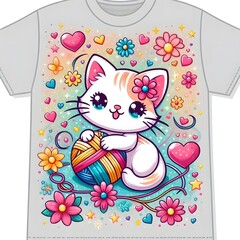 T-shirts are a wardrobe essential, known for their comfort, versatility, and casual style. Typically made from soft, breathable fabrics, they feature a simple design with a round neckline