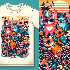 T-shirts are a wardrobe essential, known for their comfort, versatility, and casual style. Typically made from soft, breathable fabrics, they feature a simple design with a round neckline