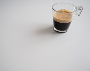 ready to drink coffee white background