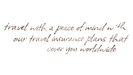 Travel quote calligraphy png sticker, journal collage element, transparent background