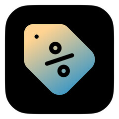 Editable price tag, discount label vector icon. Part of a big icon set family. Perfect for web and app interfaces, presentations, infographics, etc