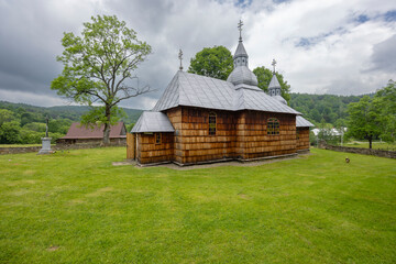 Greek Catholic Church, Olchowiec, Magurski Park Narodowy, Lesser Poland Voivodeship, Poland