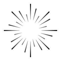 Png firework explosion design element, transparent background