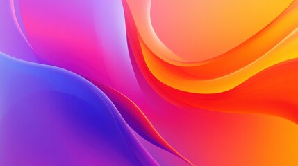 Vibrant Gradient Waves