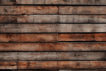 Processed collage of old retro wooden wall surface texture. Background for banner, backdrop