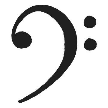 recommend clip art: F clef png sticker, music symbol in black on transparent background