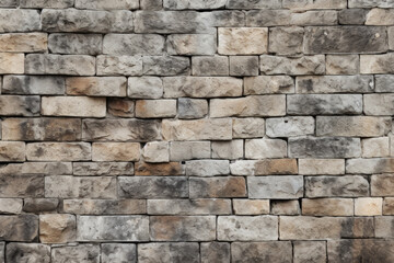 Fototapeta premium Processed collage of ancient brick wall surface texture. Background for banner, backdrop or texture