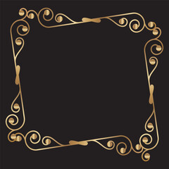 Vintage ornament frame. Decorative border frames,   vintage frame collection and backgrounds icons vector set. Decorative vintage frames and borders.