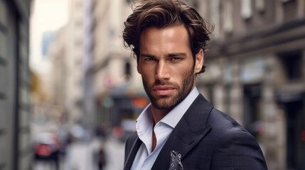 Thoughtful Businessmen: A Collection of Captivating Portraits Reflecting on Corporate Strategies, Planning, and Professional Growth. Ideal for Business-Related Content.