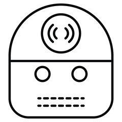 Station Icon Design. Represents Charging Station, Resting Point, Accessibility Hub, Charging Dock. Vector icon.