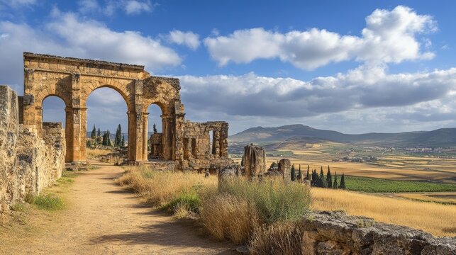 Volubilis in Morocco