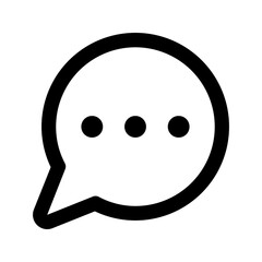 message glyph icon