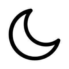 night mode glyph icon