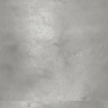Glossy metallic silver leather background 