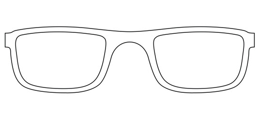 Glasses vector illustration vector eps 10
