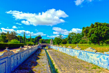Gartenanlage von Palácio Nacional de Queluz (Portugal)