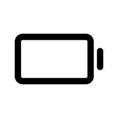 battery glyph icon