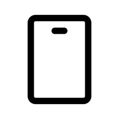 smartphone glyph icon