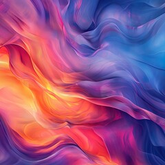 Obraz premium Futuristic Wallpaper with Vibrant Colors and Dynamic Textured Patterns