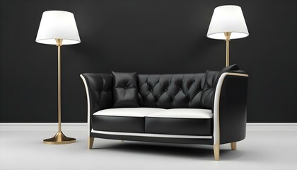 Photo modern style interior room 3d illustration,Premium Living Room Design Modern Luxury Interiors