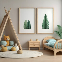 modern children's living room