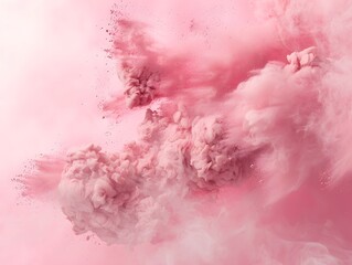 Obraz premium pink dust background
