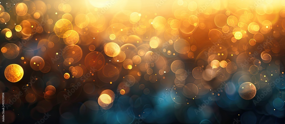 Poster blurred abstract bokeh backdrop. copy space image. place for adding text and design