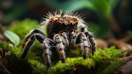 Ptasznik w obiektywie makro. Generative AI.