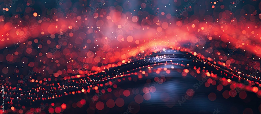 Poster abstract bokeh background with light. copy space image. place for adding text and design