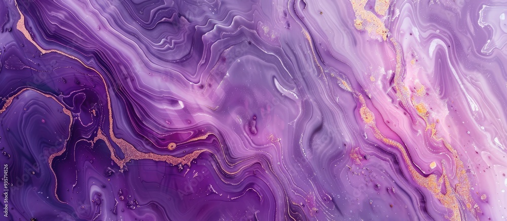 Poster purple marble background with mixed colors. copy space image. place for adding text and design