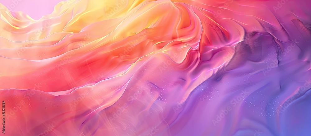 Poster abstract smooth colorful textured gradient background with a unique blur effect for wallpaper poster