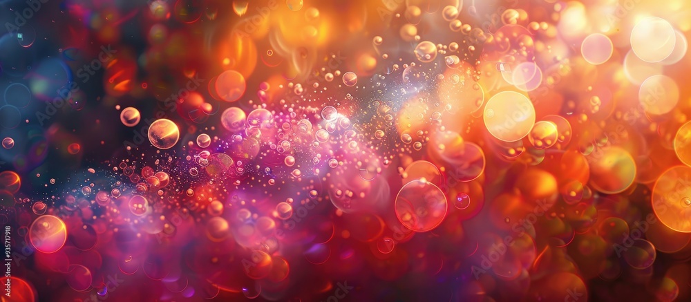 Poster abstract texture bright bokeh background. copy space image. place for adding text and design