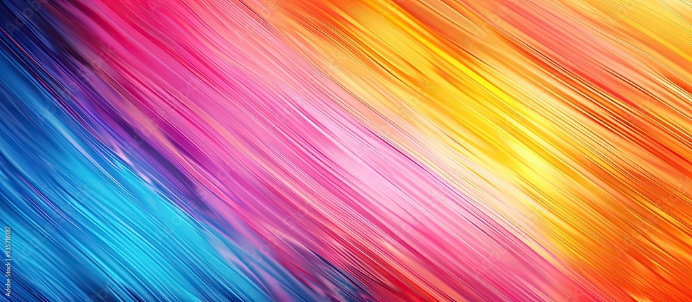 Poster light abstract gradient background with motion blur colorful lines create a textured wallpaper. copy
