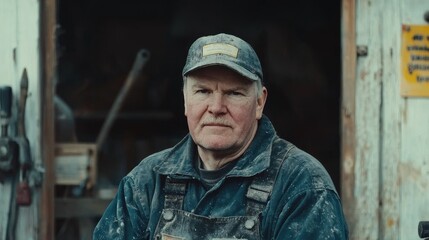 Dedicated Carpenter's Day: Authentic Middle-Class Craftsmanship and Labor