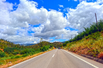 N266 Richtung Monchique, Algarve (Portugal)  