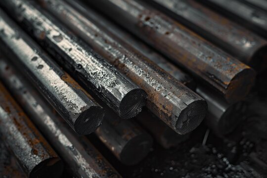 Graphite rods of different thicknesses - Powered by Adobe