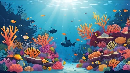 Vibrant Underwater World