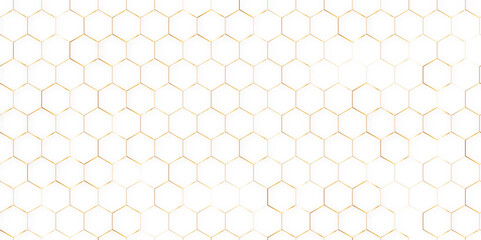  On a white sheet of geometric hexagonal figures in the form of honeycombs. Texture or background, Seamless pattern of the hexagonal netting.