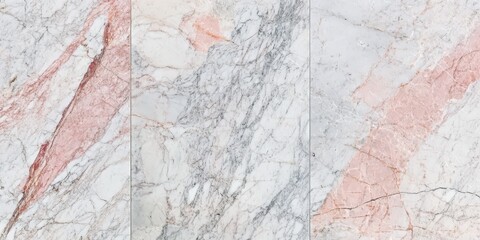Obraz premium White and Pink Marble Texture
