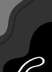 Black and white organic texture