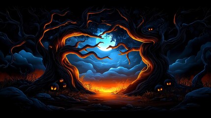 Halloween Forest