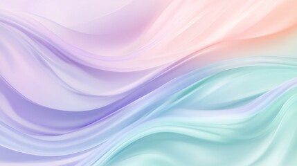 Fototapeta premium Pastel Fluid Waves