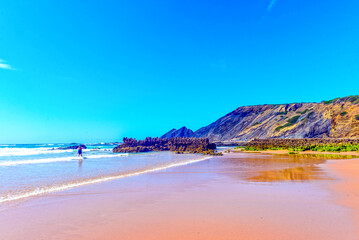 Praia da Amoreira bei Aljezur, Algarve (Portugal)