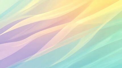 Abstract Pastel Waves