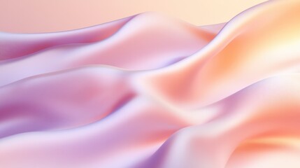 Fototapeta premium Serene Fabric Waves