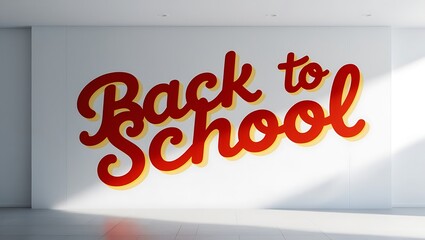 Back to school concept background. etail marketing promotion and education related
